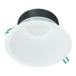 Philips Downlight LED Coreline DN142B Aluminium Blanc 11W 1200lm 60D - 840 Blanc Froid | Diamètre 155mm - IP54 - Dimmable - Blanc Réflecteur