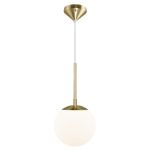 Nordlux Grant Pendelarmatuur Glas Goud | Geschikt voor E14
