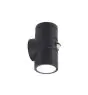 Ansell Wandlamp Reef Zwart Up & Down - Buitenverlichting - 10W 885lm 90D - 830-840-860 CCT | IP65 -Bewegings- en Lichtsensor