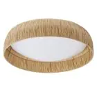 Ledvance LED Decor Wand en Plafondlamp Bamboe Bruin 28W 1150lm - 830 Warm Wit